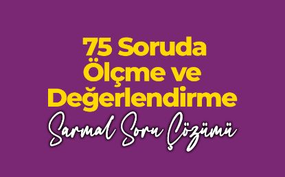 020 Özgür HAMAL ile Ölçme ve Değerlendirme Sarmal Soru Çözüm Kampı-1 resmi